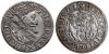 POLAND; Poland - Sigismund III Vasa 1587-1632 - Danzig city. ort 1615, Gdańsk; duża głowa króla, kropka nad łapą niedźwiedzia; Shatalin GD15-2 (R2), Аукцион: Warszawskie Centrum от 1 200 PLN