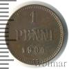 1 пенни. Финляндия, Аукцион: Wolmar Standart за 1 000 RUB