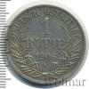 1 рупия. Германская Восточная Африка, Аукцион: Wolmar Standart за 3 202 RUB