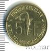 5 франков. Западная Африка, Аукцион: Wolmar Standart за 102 RUB