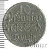 10 пфеннигов. Данциг. Германия, Аукцион: Wolmar Standart за 699 RUB