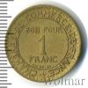 1 франк. Франция, Аукцион: Wolmar Standart за 70 RUB