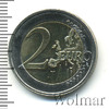 2 евро. Люксембург, Аукцион: Wolmar Standart за 119 RUB