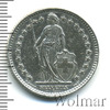 2 франка. Швейцария, Аукцион: Wolmar Standart за 309 RUB