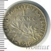 1 франк. Франция, Аукцион: Wolmar Standart за 260 RUB