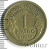 1 франк. Франция, Аукцион: Wolmar Standart за 62 RUB