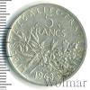 5 франков. Франция, Аукцион: Wolmar Standart за 461 RUB