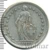 2 франка. Швейцария, Аукцион: Wolmar Standart за 259 RUB