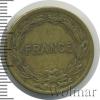2 франка. Франция, Аукцион: Wolmar Standart за 240 RUB