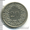 20 раппен. Швейцария, Аукцион: Wolmar Standart за 129 RUB