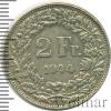 2 франка. Швейцария, Аукцион: Wolmar Standart за 401 RUB