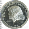 1 доллар. США. Специальная Олимпиада (SPECIAL OLYMPICS WORLD GAMES), Аукцион: Wolmar Standart за 5 924 RUB