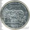 100 песо. Мексика, Аукцион: Wolmar VIP за 2 146 RUB