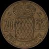 Монако. 20 франков 1951 г. Алюминиевая бронза, Аукцион: Znak (Знак) за 54 RUB