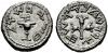 1/2 Sheqel, Jerusalem, 66/7 AD, AR 6.44 g. HZY HSQL (Half a sheqel) in paleo-Hebrew. Cup with smooth rim, pellet on either side, flat base with, Аукцион: Numismatica Ars от 9 600 CHF